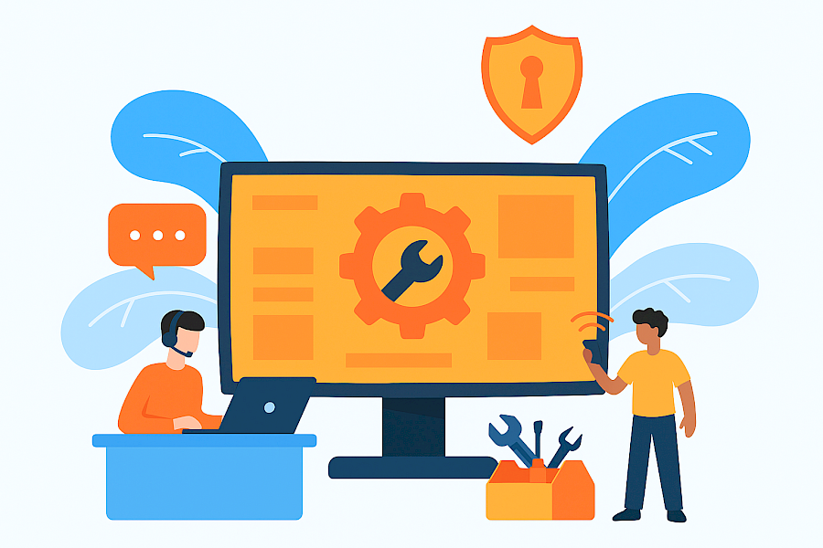 Računalni&scaron;ki servis in podpora